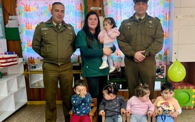 Día del carabinero en nuestro jardín