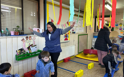Día del derecho de los niños y las niñas: Juego con las familias